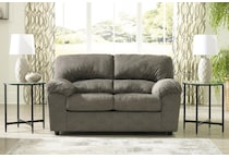 norlou flannel loveseat   