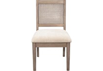 norrin brown side chair   