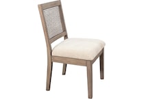 norrin brown side chair   