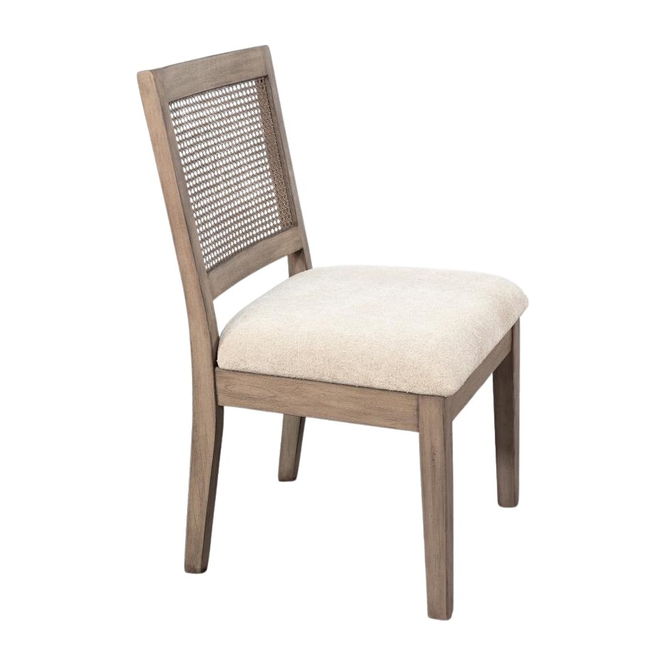 norrin brown side chair   