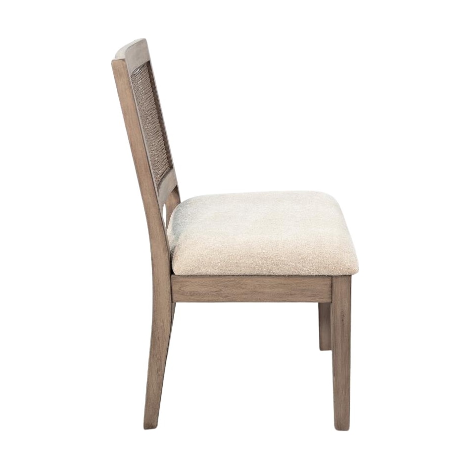 norrin brown side chair   
