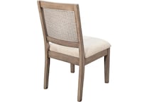 norrin brown side chair   