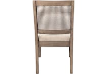 norrin brown side chair   