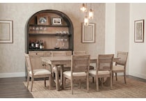 norrin brown side chair   