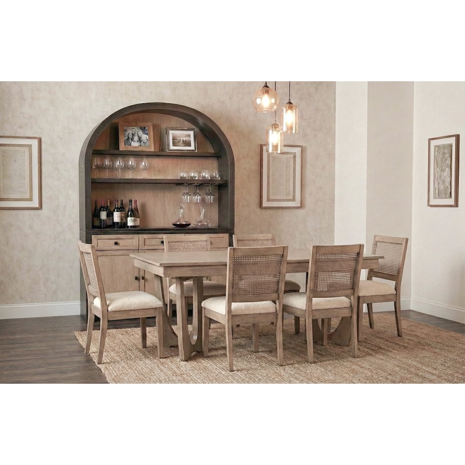 norrin brown side chair   