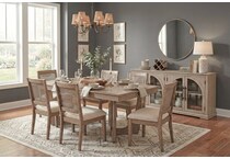norrin brown side chair   
