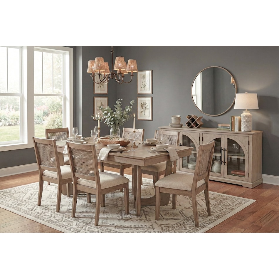 norrin brown side chair   