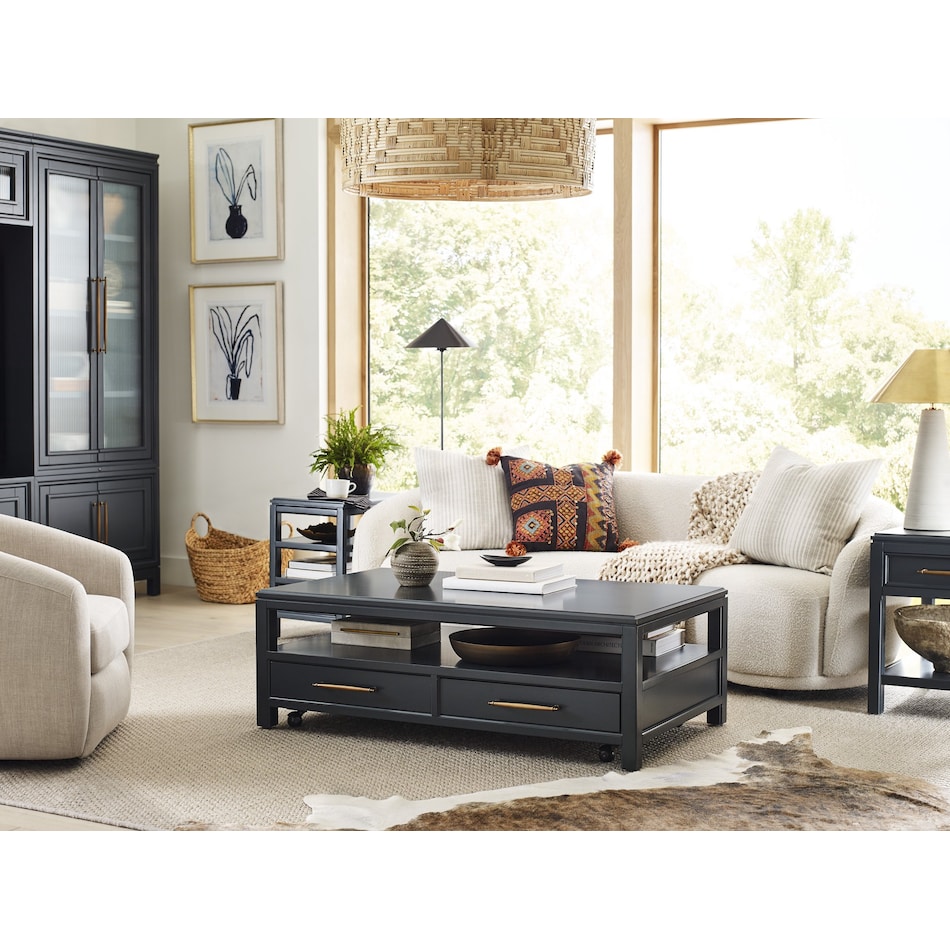 nova blue cocktail table   