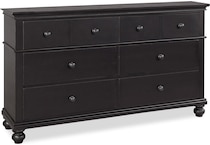 oakford black dresser   