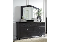 oakford black dresser   