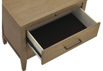 oakleigh sunkissed beige nightstand   