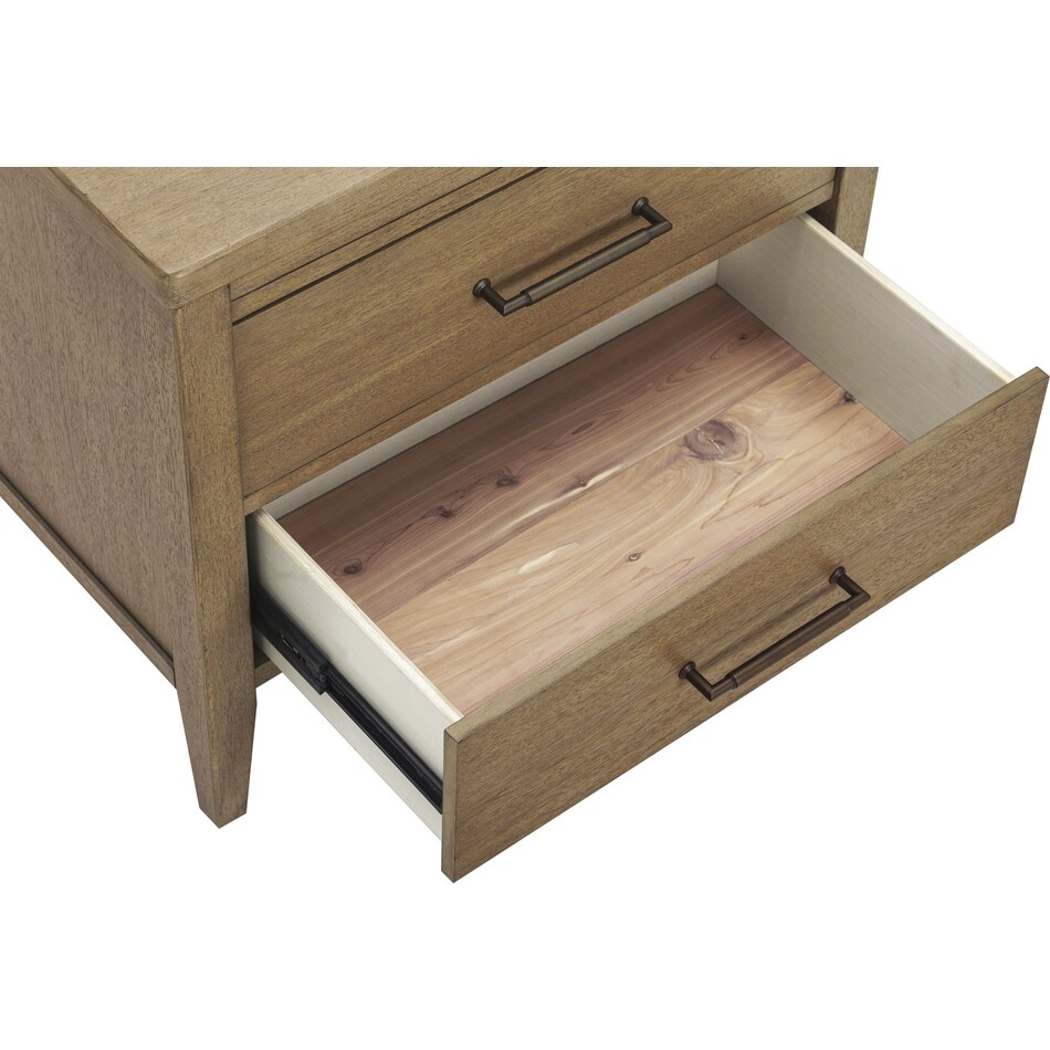 oakleigh sunkissed beige nightstand   