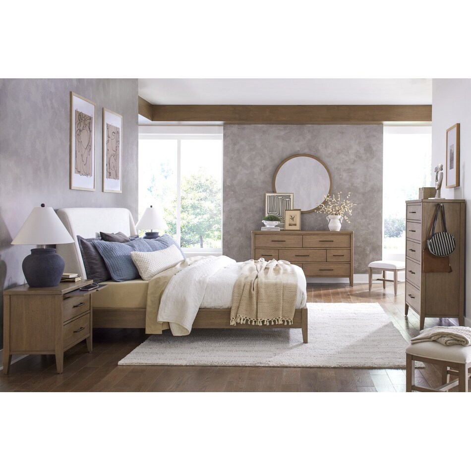 oakleigh sunkissed beige nightstand   