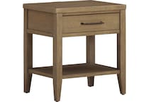 oakleigh sunkissed beige nightstand   