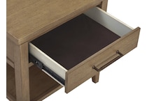 oakleigh sunkissed beige nightstand   