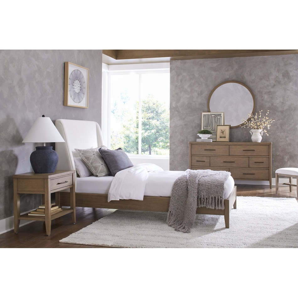 oakleigh sunkissed beige nightstand   
