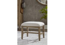 oakleigh sunkissed beige vanity stool   