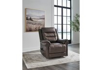 oatman brown lift recliner   