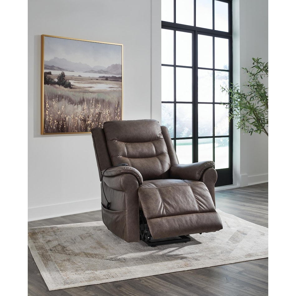 oatman umber lift recliner   