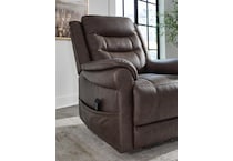 oatman umber lift recliner   