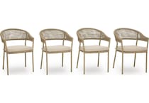 ocean park beige arm chair   