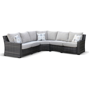 OCEAN 3-PC OUTDOOR RECLINING SECTIONAL