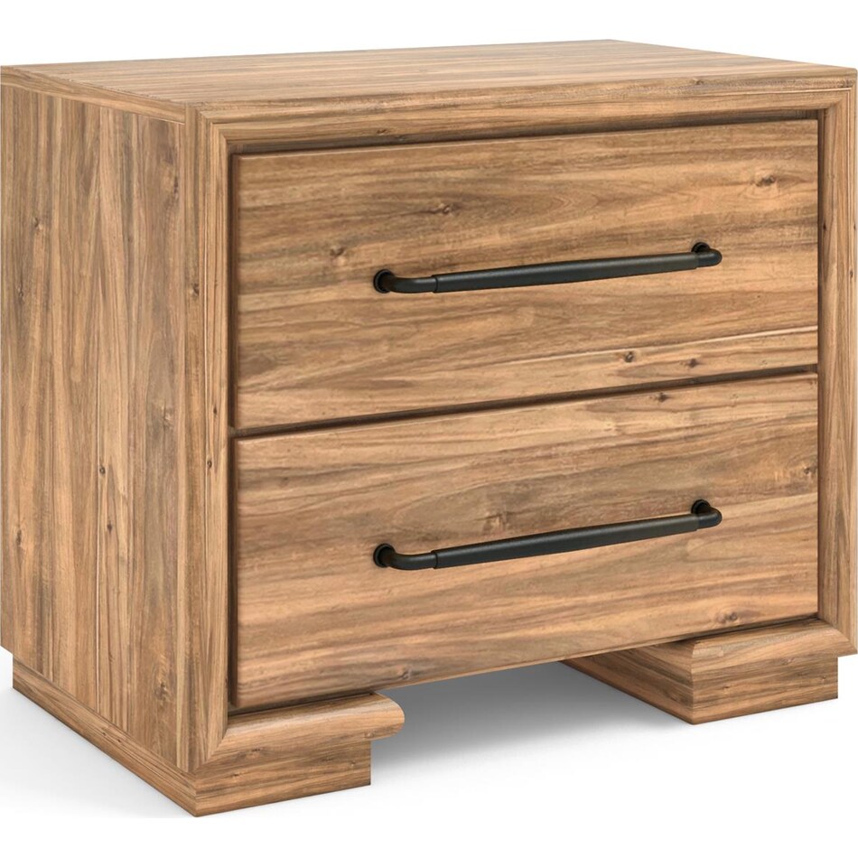 odara brown nightstand   