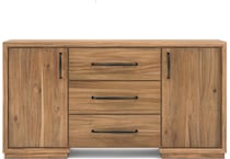 odara brown sideboard server   