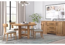 odara brown sideboard server   