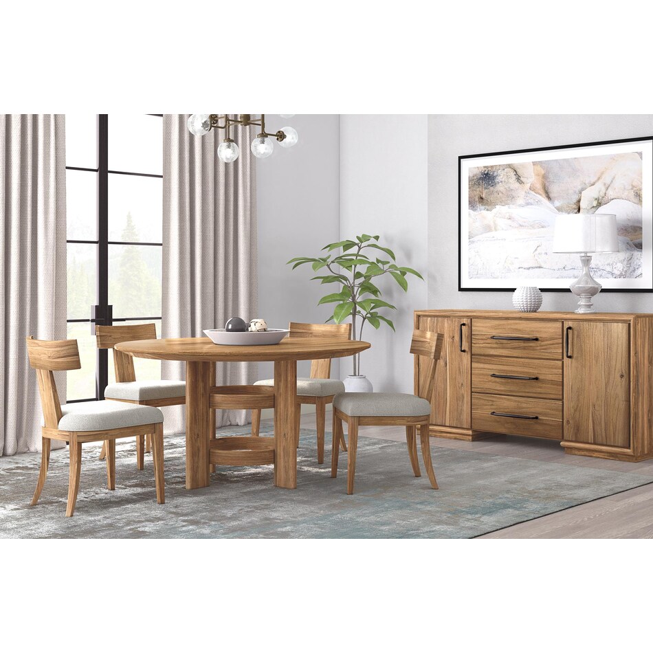 odara brown sideboard server   