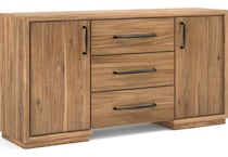 odara brown sideboard server   