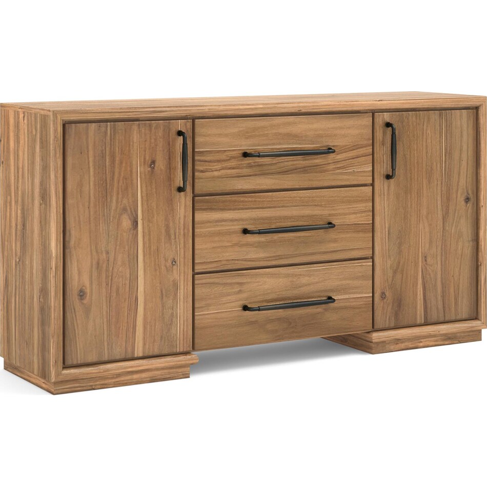 odara brown sideboard server   