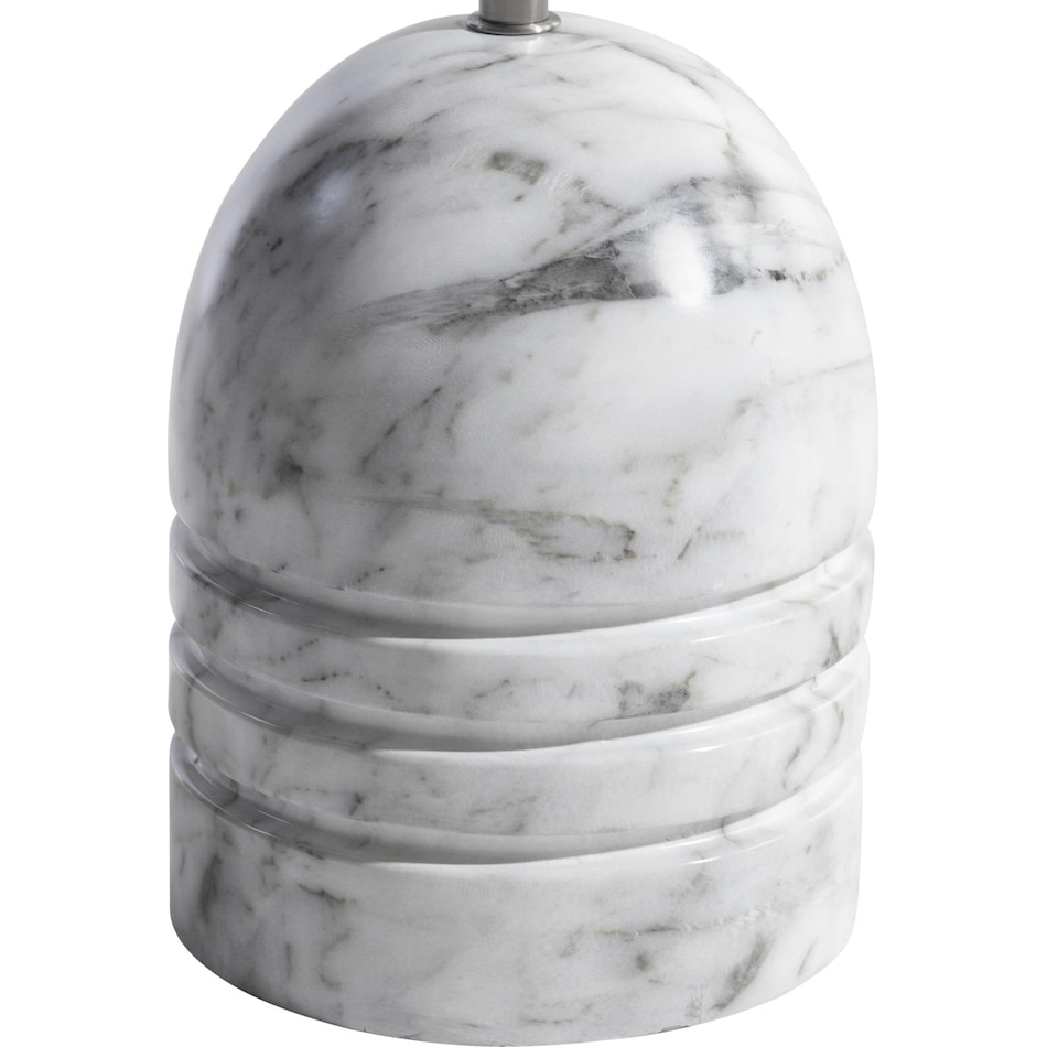 olan marble multicolored chairside table   