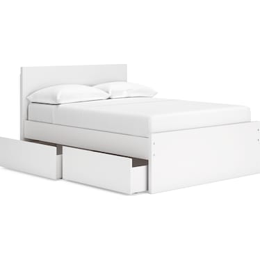 ONITA PLATFORM BED WITH 1 SIDE DRAWER