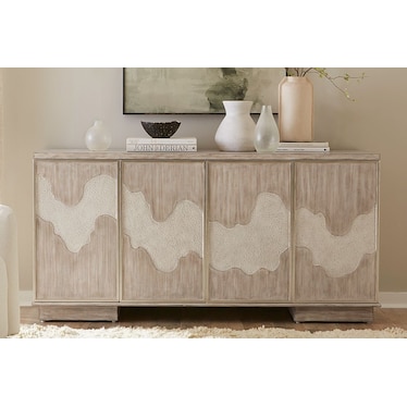 OPALINE 4 DOOR ACCENT CABINET