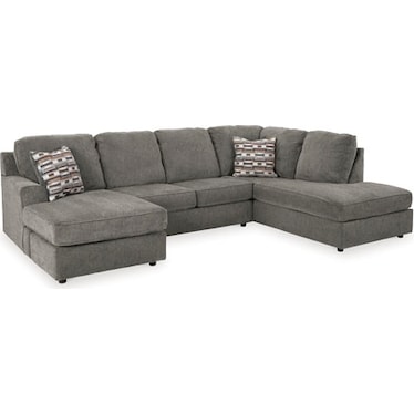 O'PHANNON 2-PIECE SECTIONAL WITH CHAISE