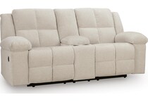 oswald winter reclining console loveseat   