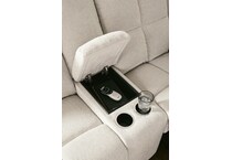 oswald winter reclining console loveseat   