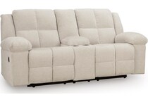oswald winter reclining console loveseat   