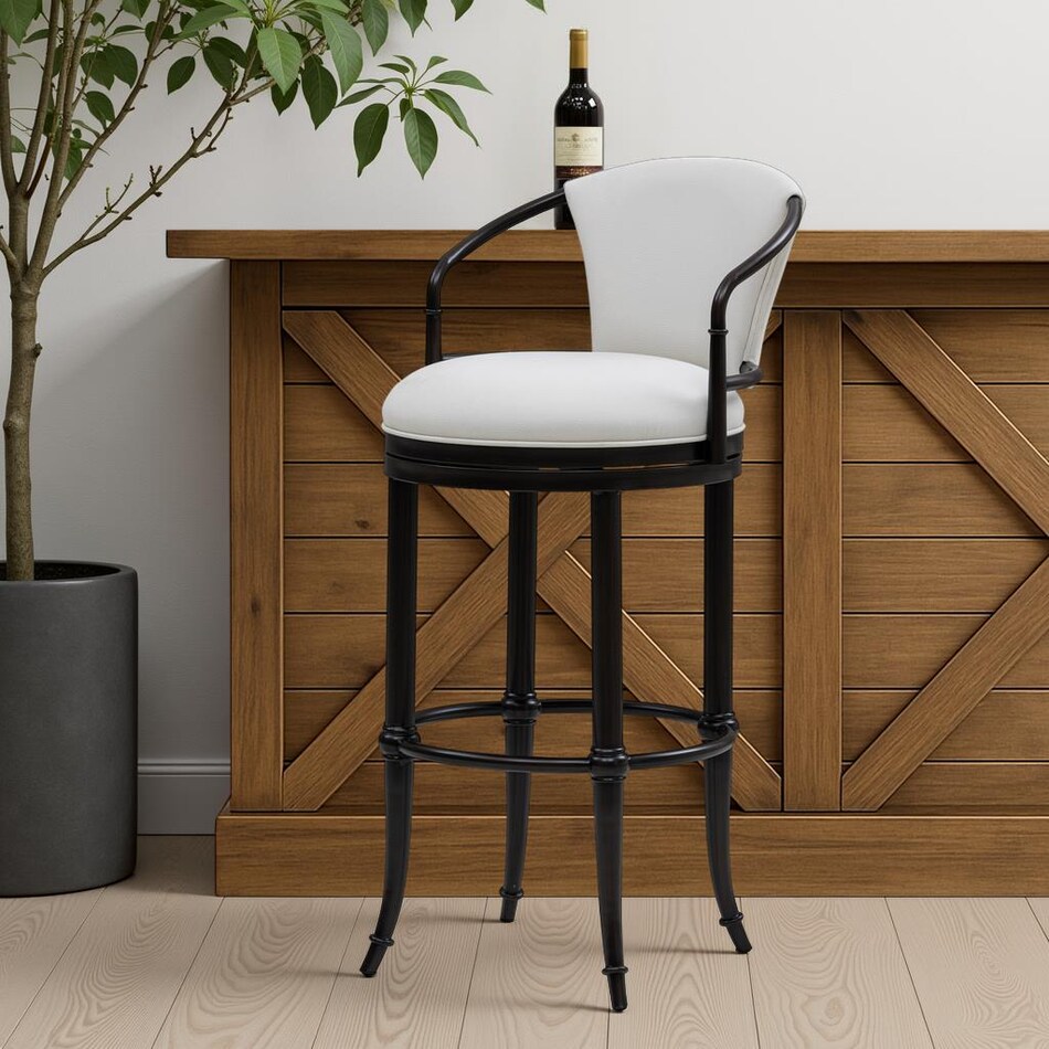 ottis ivory barstool   
