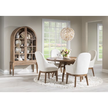 HARMONY 5-PC ROUND DINING