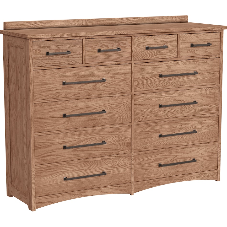 overton park taupe dresser   