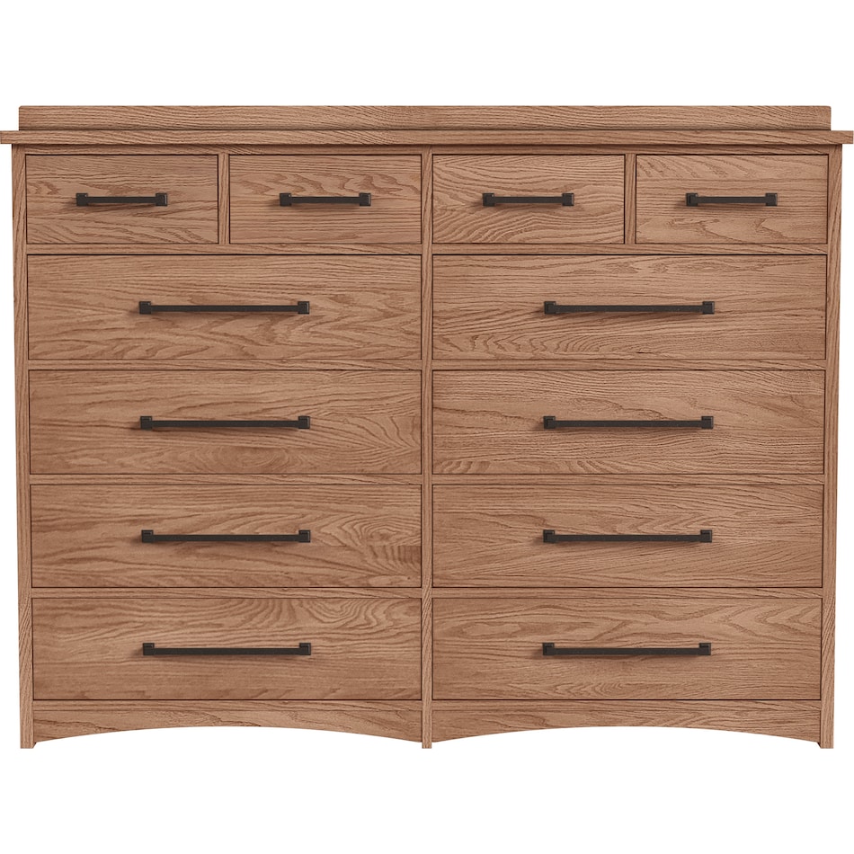 overton park taupe dresser   