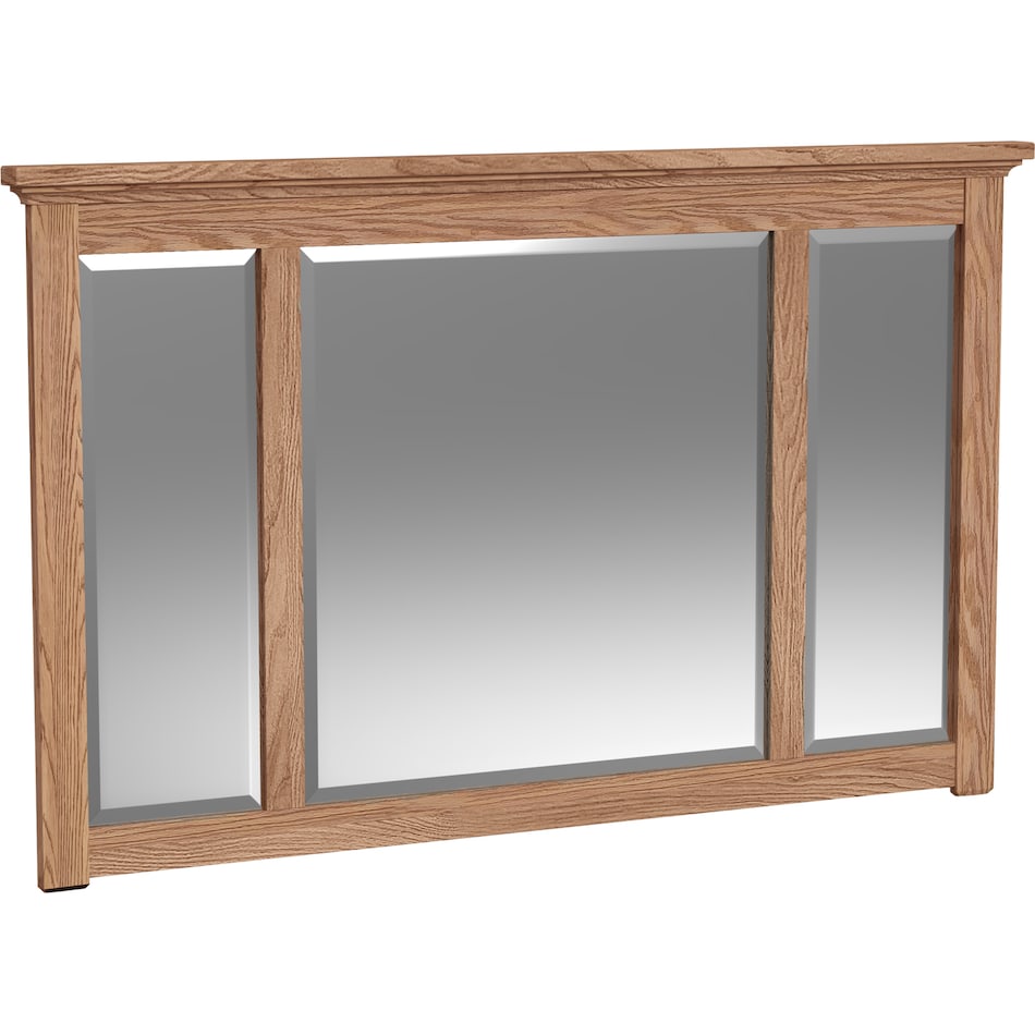 overton park taupe mirror   