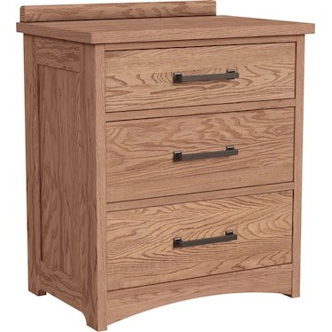 OVERTON PARK 3-DRAWER NIGHTSTAND
