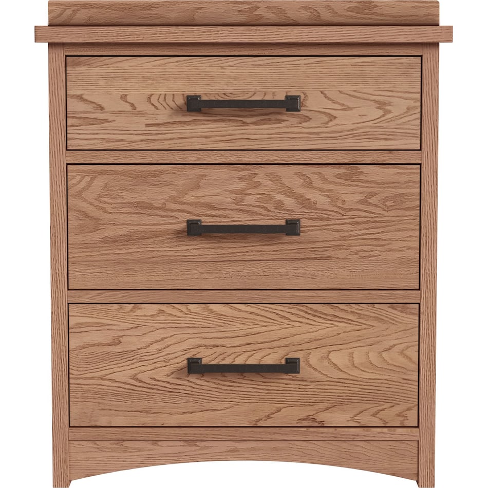 overton park taupe nightstand   