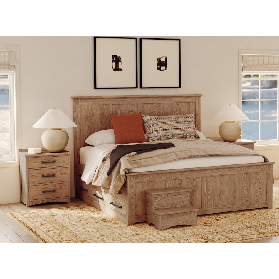 overton park taupe nightstand   