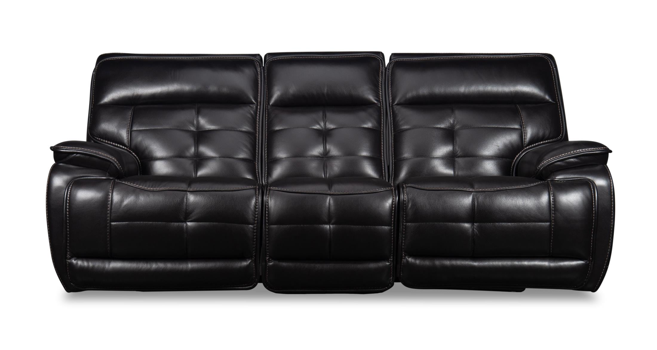 【10465】 Morris FT W-50 DREW & JONATHAN PACIFIC HEIGHTS LEATHER POWER RECLINING SOFA | Morris