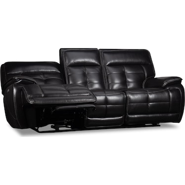 DREW & JONATHAN PACIFIC HEIGHTS LEATHER POWER SOFA