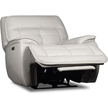 DREW & JONATHAN PACIFIC HEIGHTS POWER LEATHER RECLINER